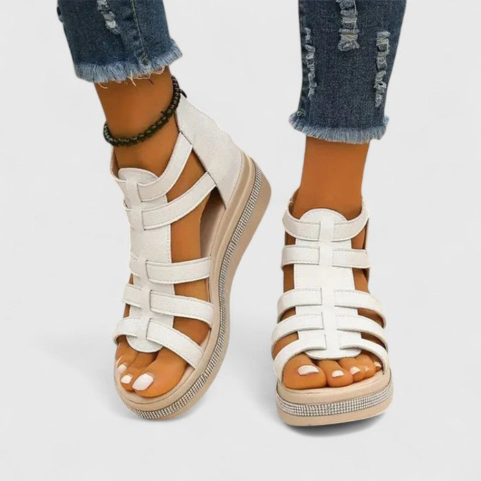 KENDALL | COMFORT STRASS SANDALS