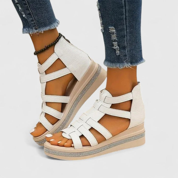 KENDALL | COMFORT STRASS SANDALS