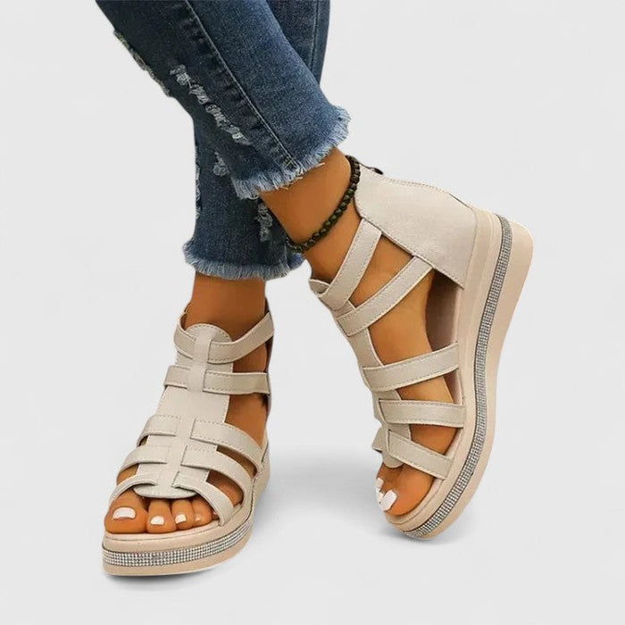 KENDALL | COMFORT STRASS SANDALS