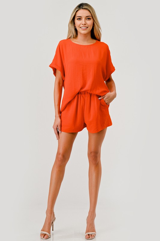Kick Off Game Day 2-Piece Casual Set - Women > Tops