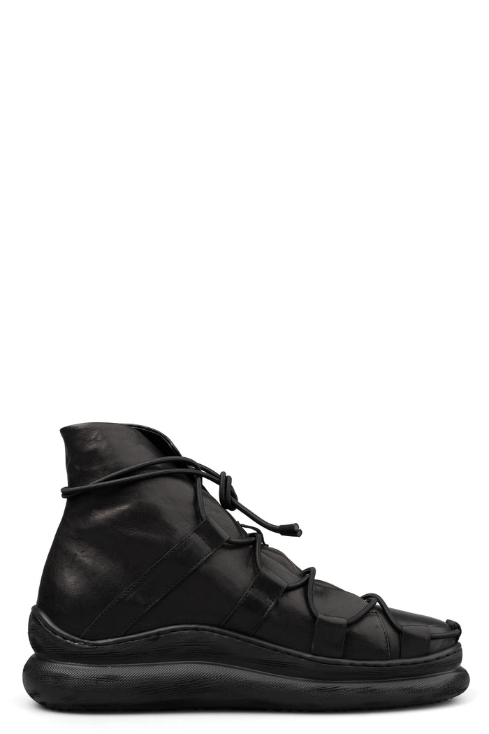 Puro | SS26 - Laced lamb leather sneakers | HIGH DEFINITION