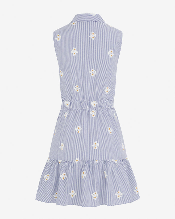Laken Tie Waist Stripe Dress