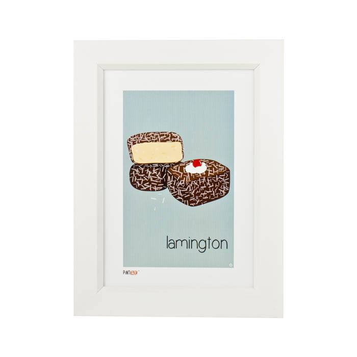 Pint Size Lamington Print (A4) | Koop.co.nz