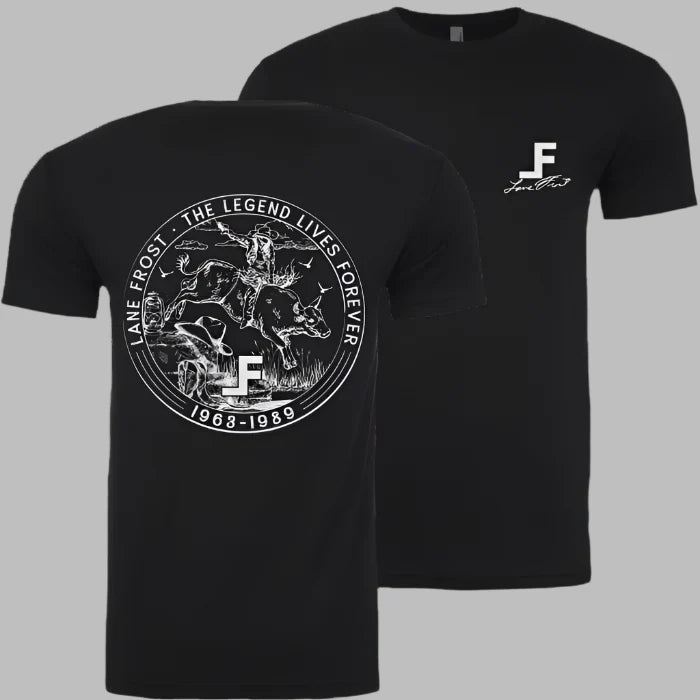 Lane Frost "Silver Dollar" Tee