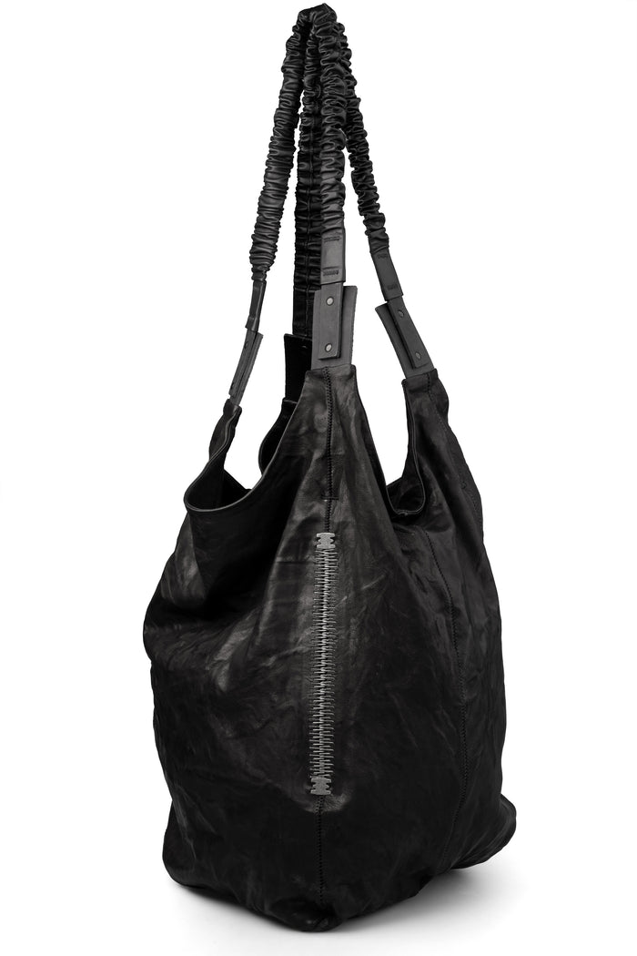 Isaac Sellam | Large Crossbody Double Strap leather bag ESCROC