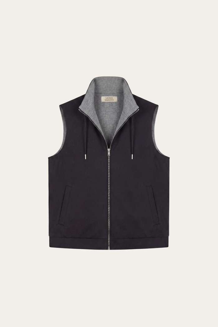 Leonis Reversible Vest Black
