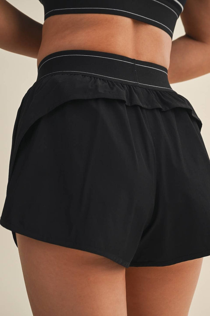 Lily Lightweight Shorts with Elastic Waistband