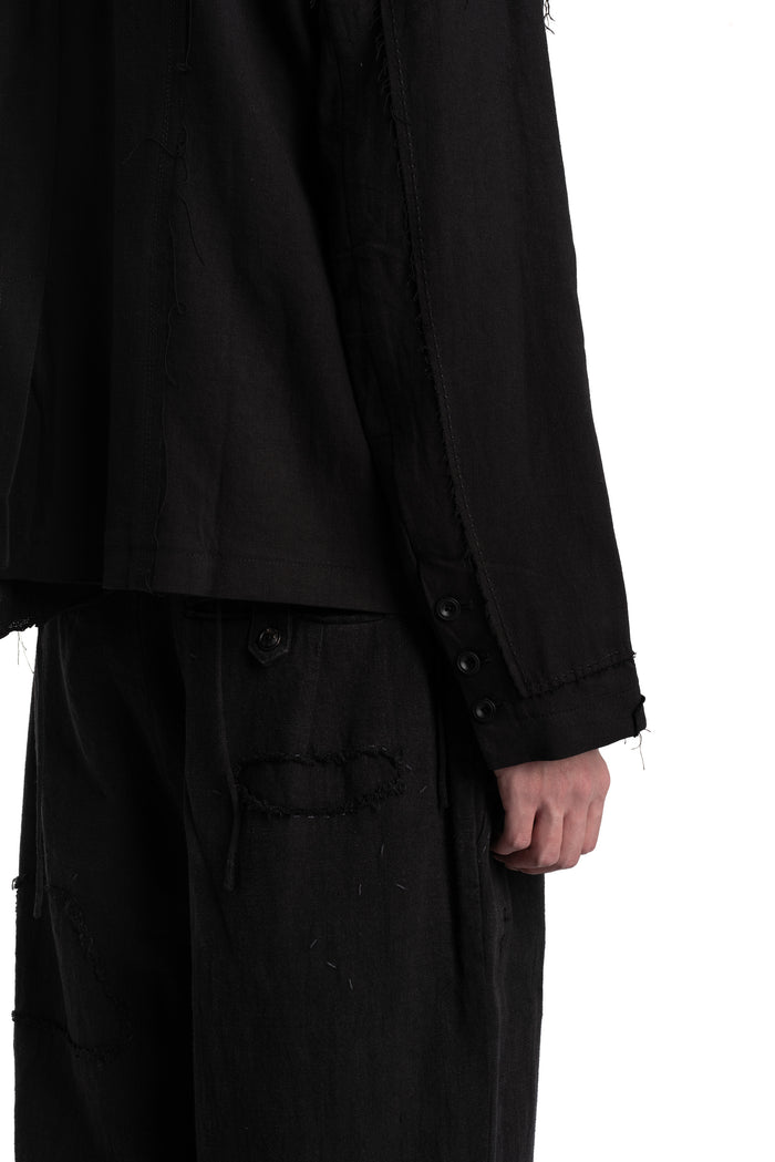 Professor.E | SS26 - Linen Patchwork Blazer JKT-02
