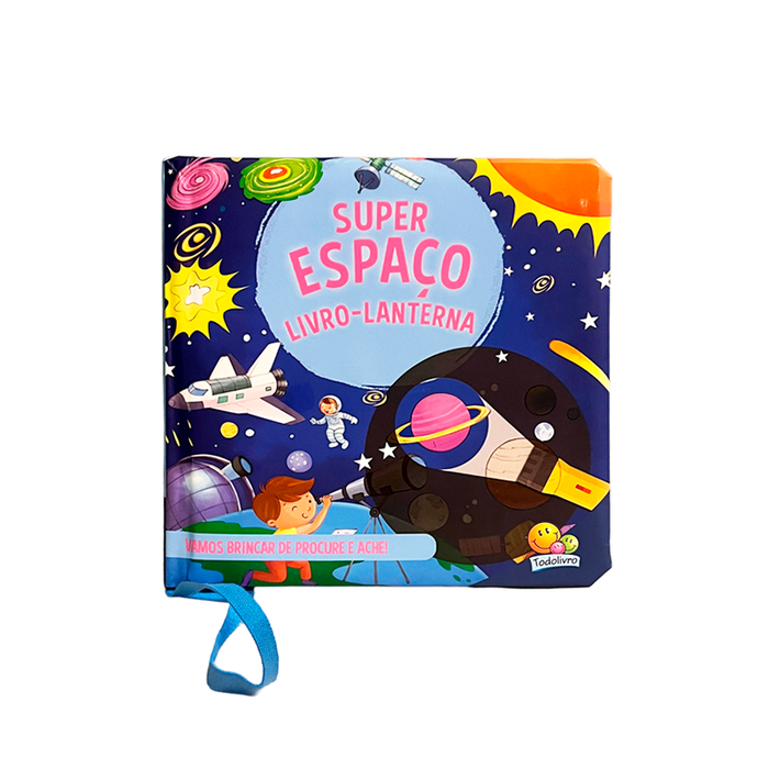 LIVRO- SUPER ESPAÇO COM LANTERNA