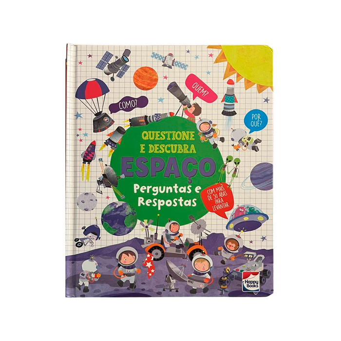 LIVRO QUESTIONE E DESCUBRA ESPAÇO