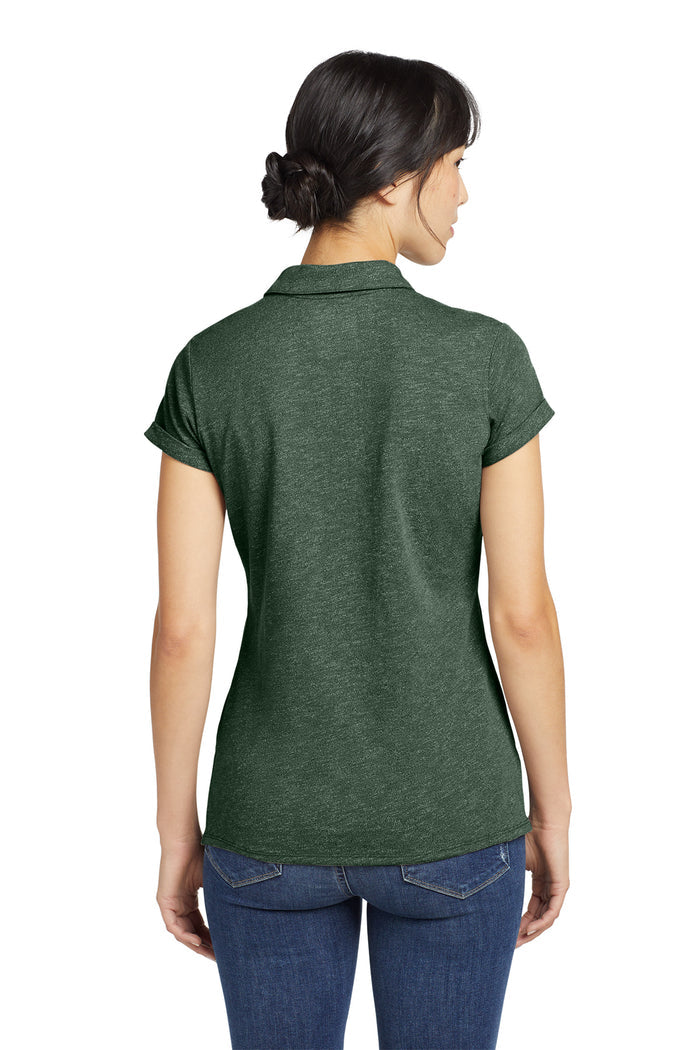 LNEA301 New Era® Women's Slub Twist Polo