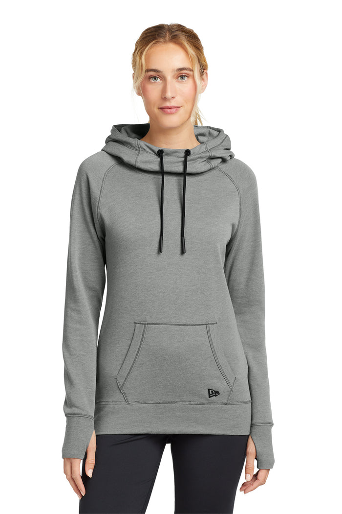 LNEA510 New Era® Women's Tri-Blend Fleece Pullover Hoodie