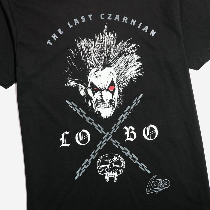 Lobo Crossed Chains Classic Comfort Tee - Heroes & Villains-DC Comics-T-Shirt