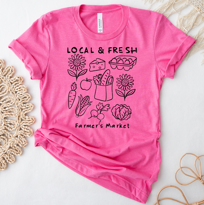 Local & Fresh – Bella Canvas T-Shirt