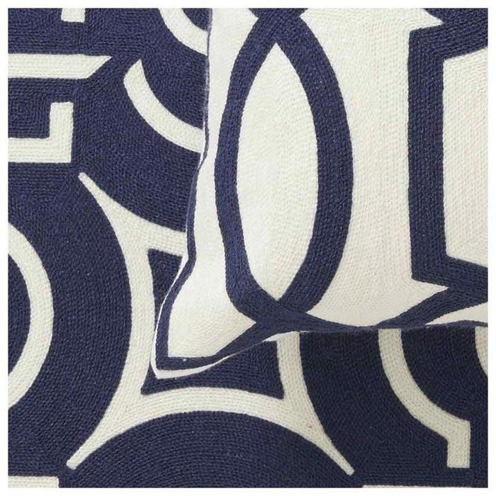 Society Home Lowell Crewel Cushion  (50cm) | Koop.co.nz