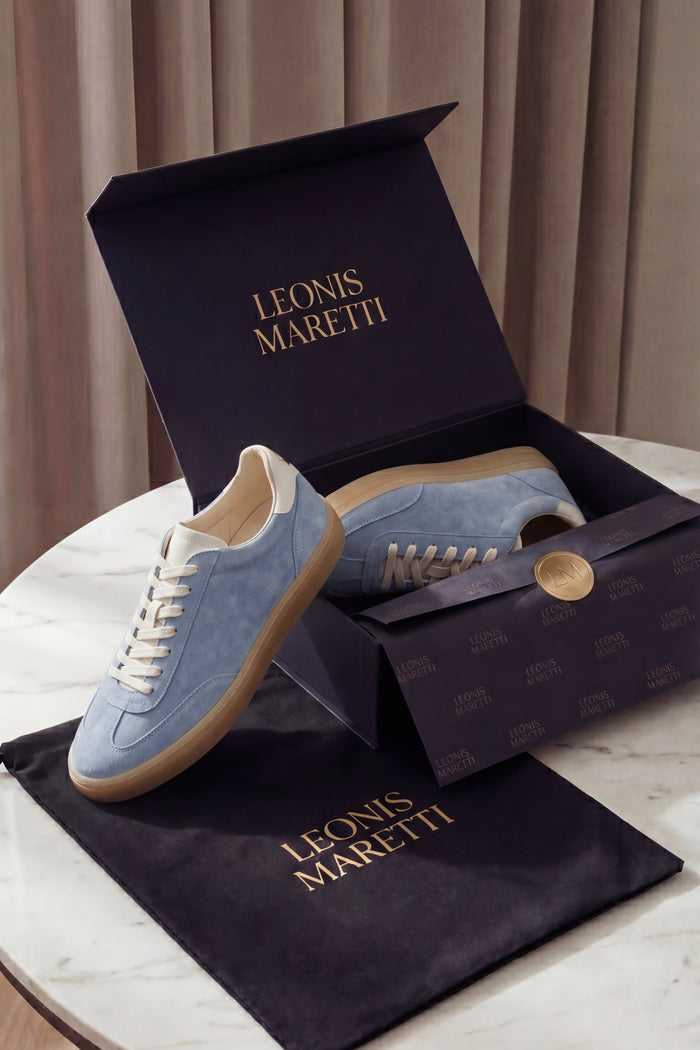 Lucca Summer Walk Sneaker Light Blue