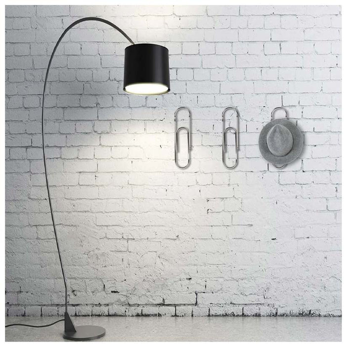 Bendo Luxe Clip Wall Hook - Chrome | Koop.co.nz