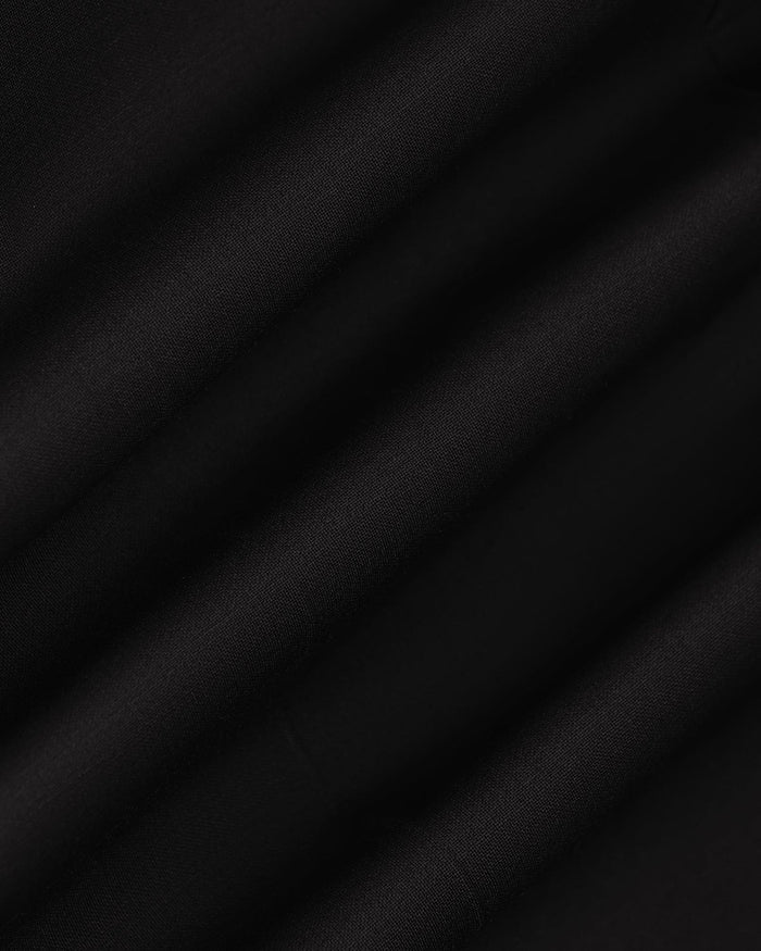 Luxe Slim Comfort B-95 Formal Black Solid Trouser - Lamborghini