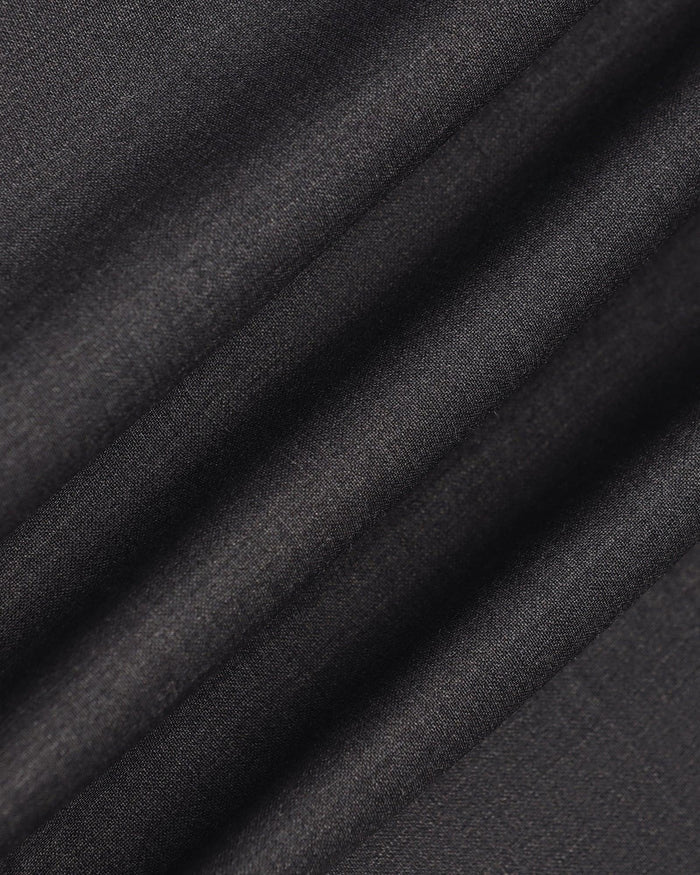 Luxe Slim Comfort B-95 Formal Charcoal Solid Trouser - Lamborghini