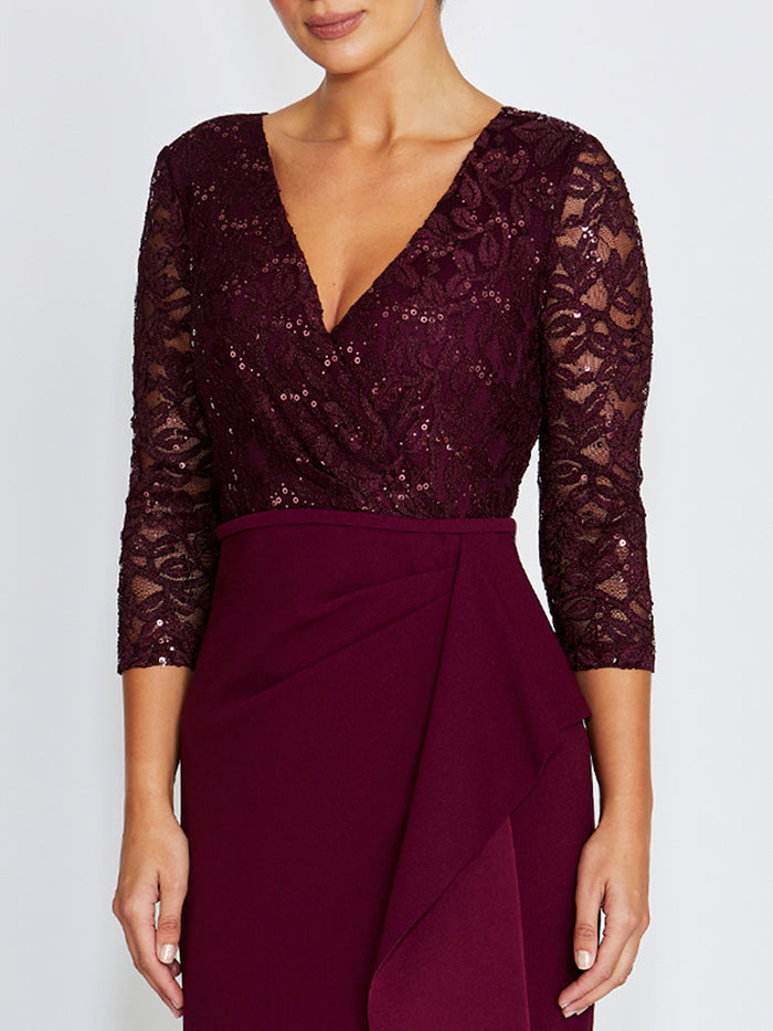 Lyndal Wine Gown