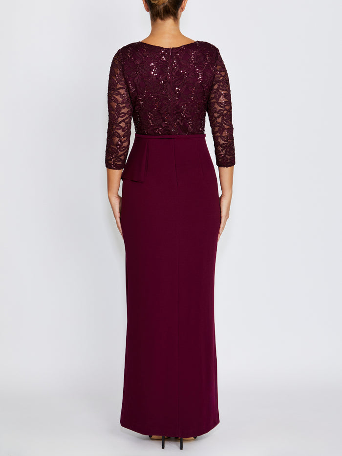 Lyndal Wine Gown