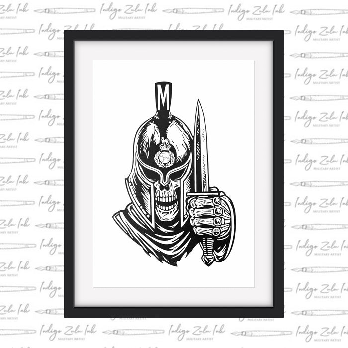 M Company 42 Commando - INDIGO ZULU INK