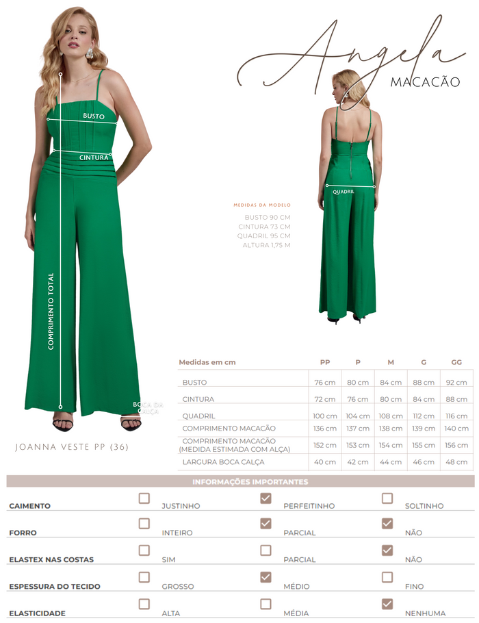 Macacão Ângela Off White