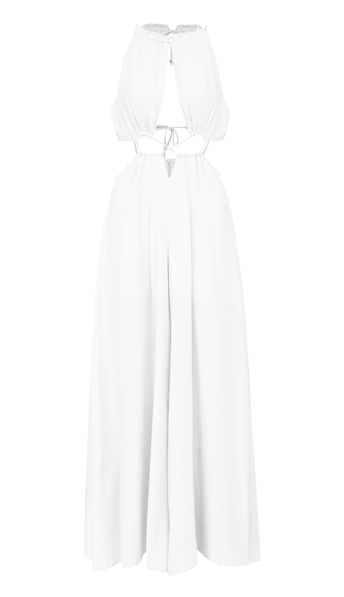 Macacão Estrela Off White