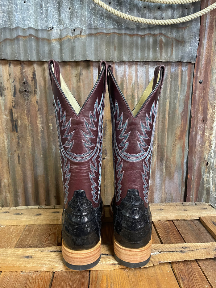 Macie Bean Caiman Belly Western Boot