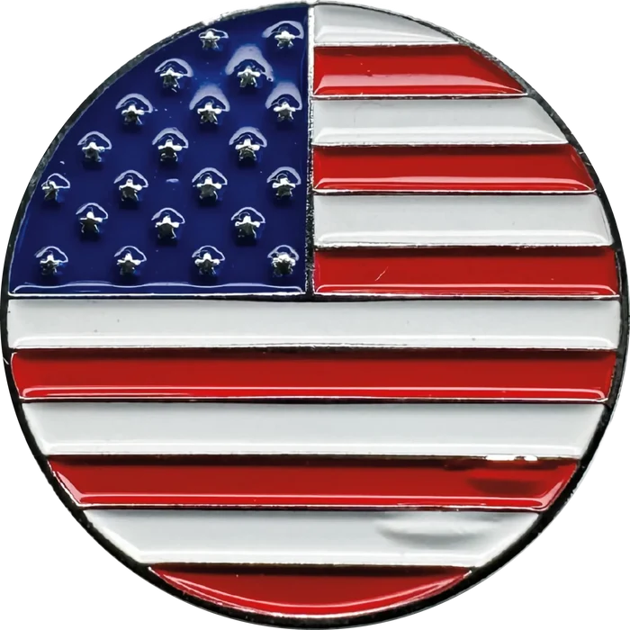 Magnetic Hat Pin - Flag