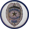 Magnetic Hat Pin - Police Dept