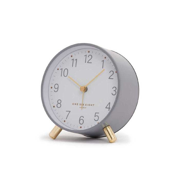 One Six Eight Maisie Alarm Clock with Light - Grey | Koop.co.nz