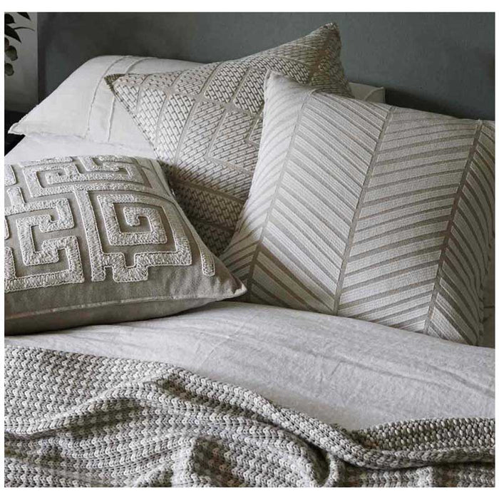Weave Malaga Cushion – Sandstorm (50cm) | Koop.co.nz
