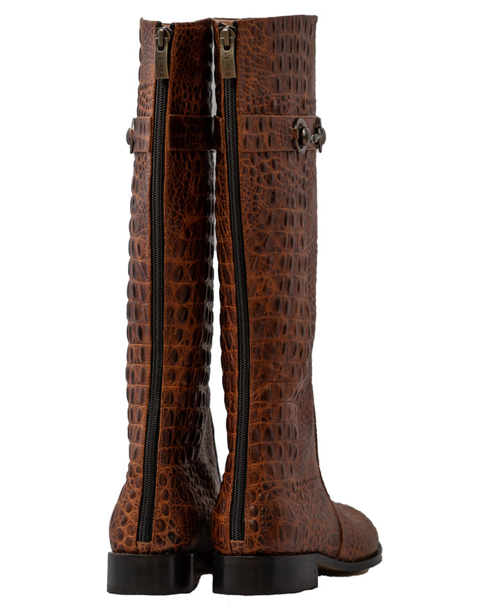 Manchester Brown Riding Boot