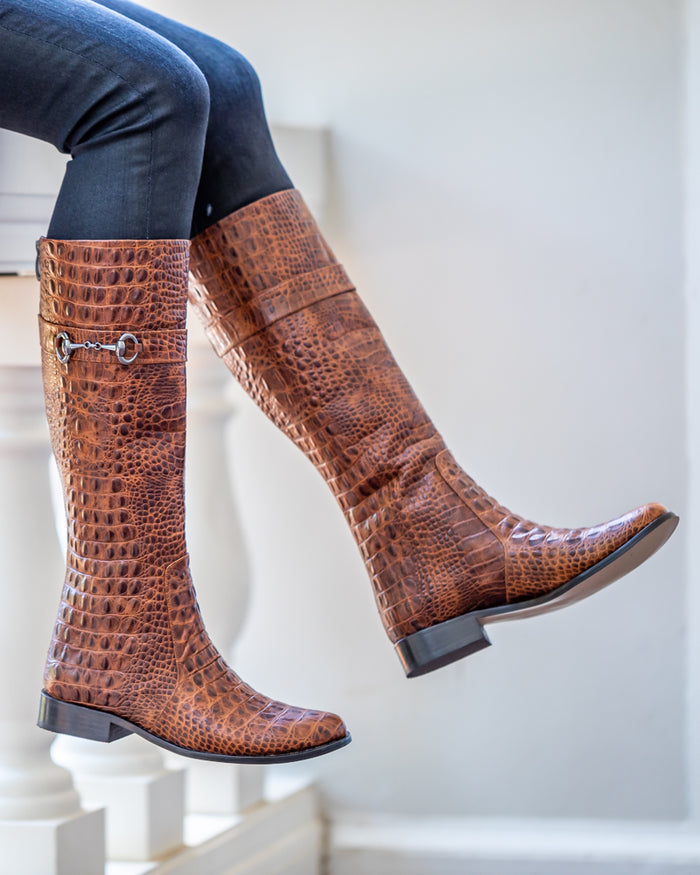 Manchester Brown Riding Boot