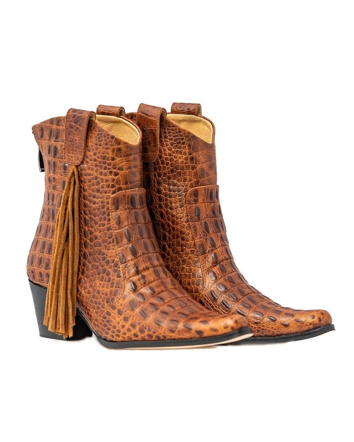 Manchester Brown Short Bootie