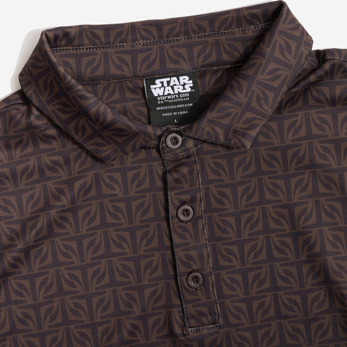 Mandalorian Performance Polo - Heroes & Villains-Star Wars-Performance Polo