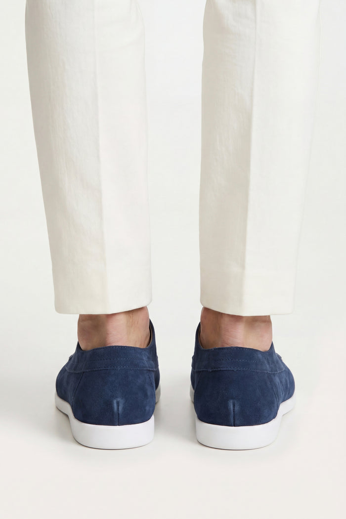 Maretti Suede Lace Shoes Navy