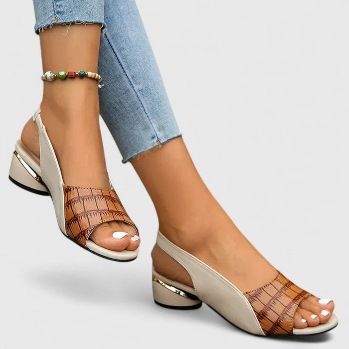 MARIAH | ELEGANT VEGAN LEATHER SANDALS