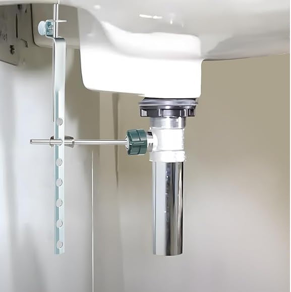 Matte Black Stainless Steel Bathroom Popup Drain with Lift Rod