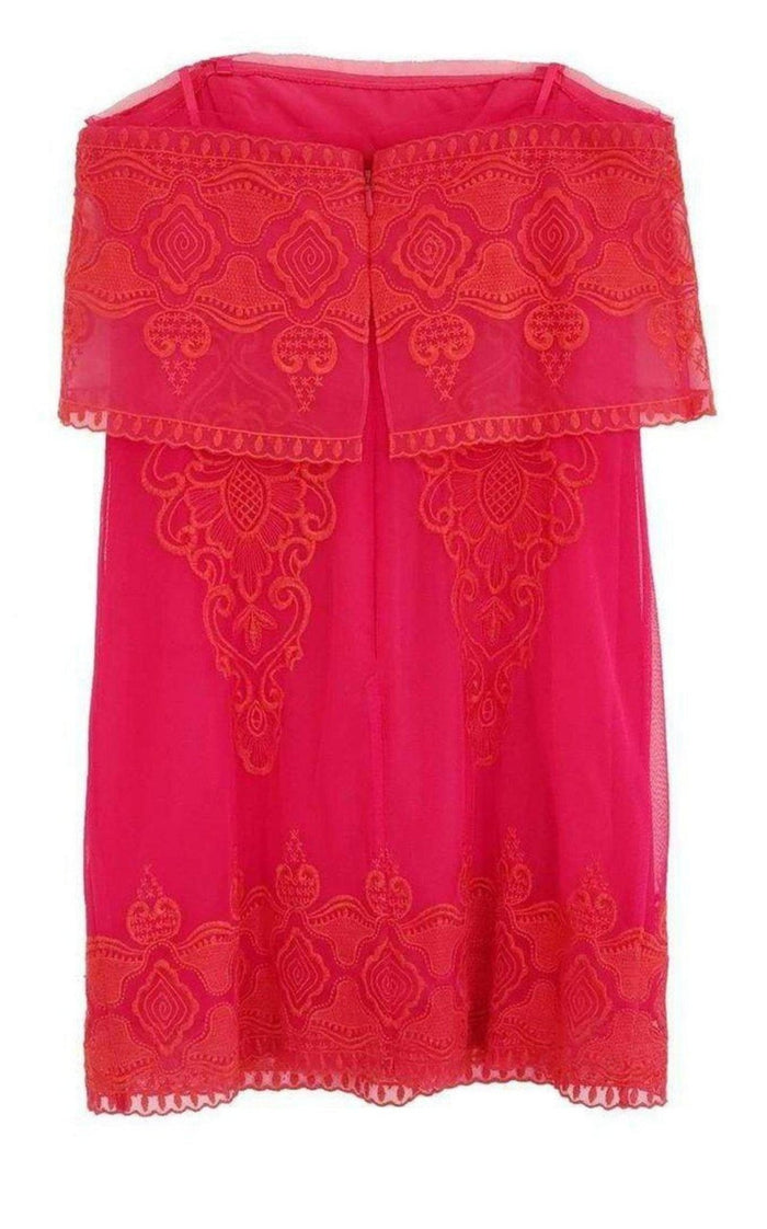 BCBGMAXAZRIA Mayela Ruby Red Strapless Dress - Runway Catalog