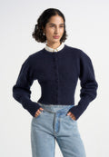 mayla-knitted-cinch-waist-cardigan-navy