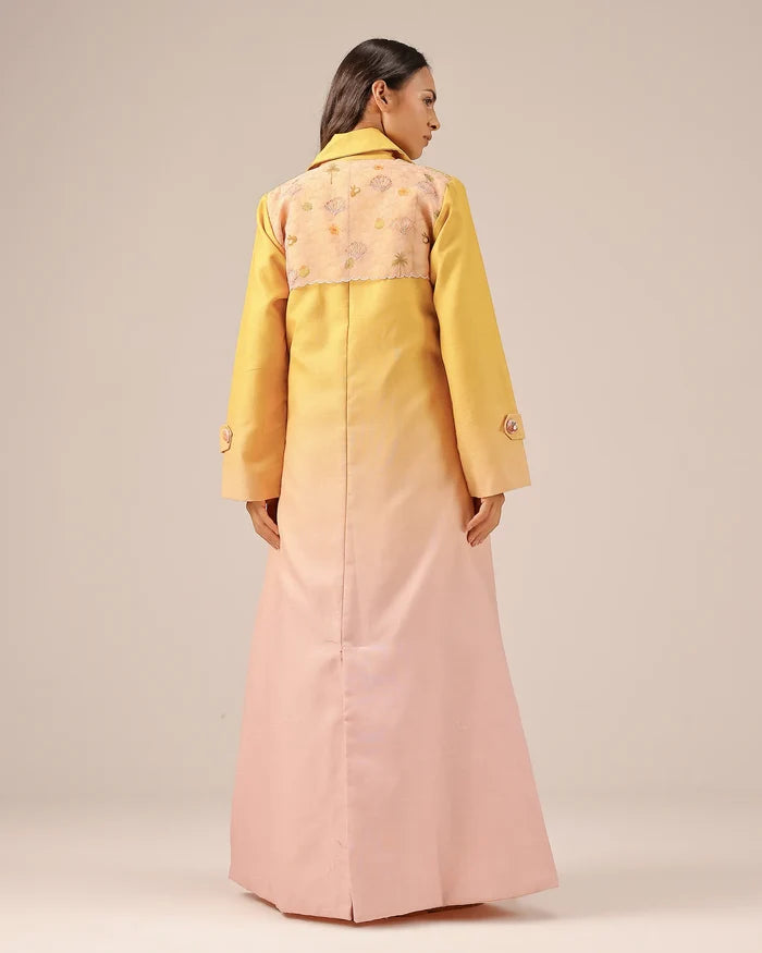 Melon Muse Jacket (Yellow To Pink)