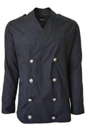 Balmain Black Shirt Double - breasted Jacket - Runway Catalog