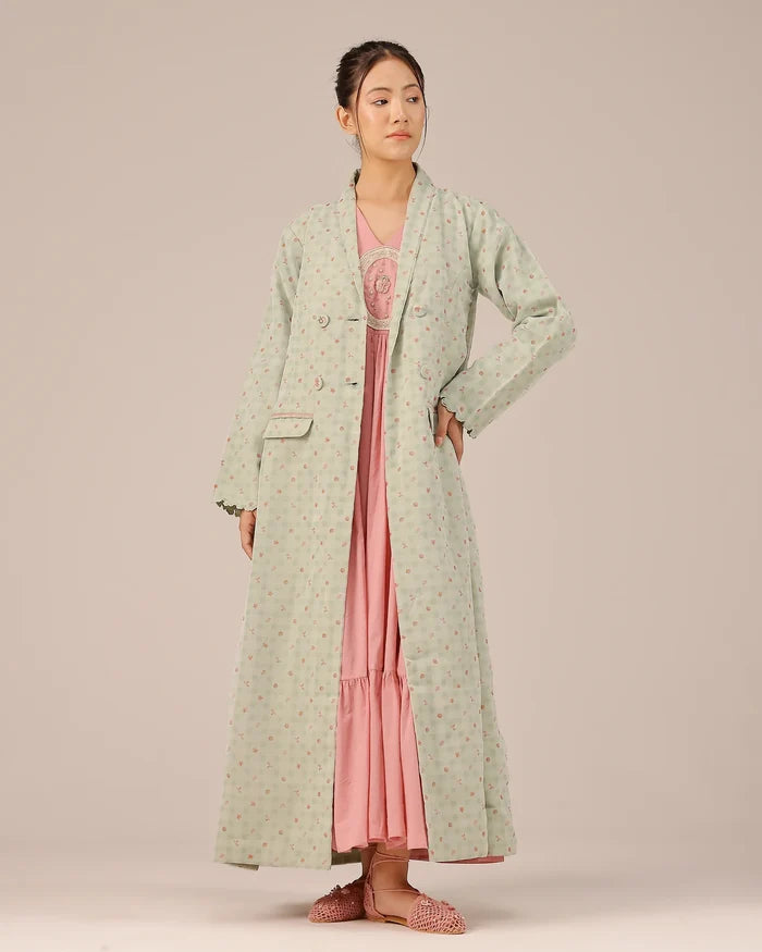 Merry Berry Dress & Jacket (Green)