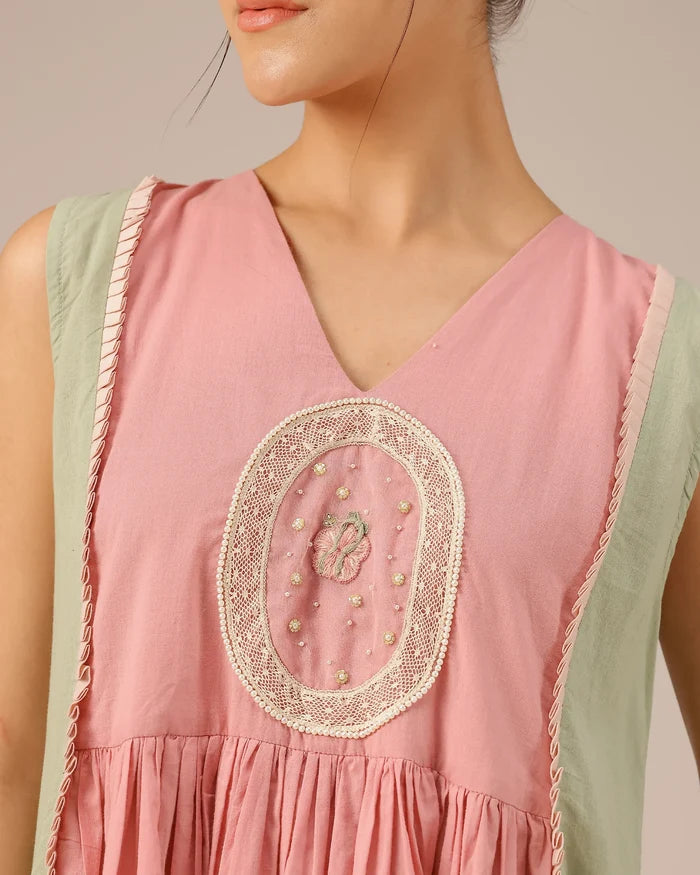 Merry Berry Dress & Jacket (Green)