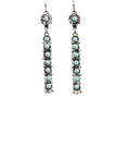 M&F Western Blazin Roxx Silver Barr Earrings