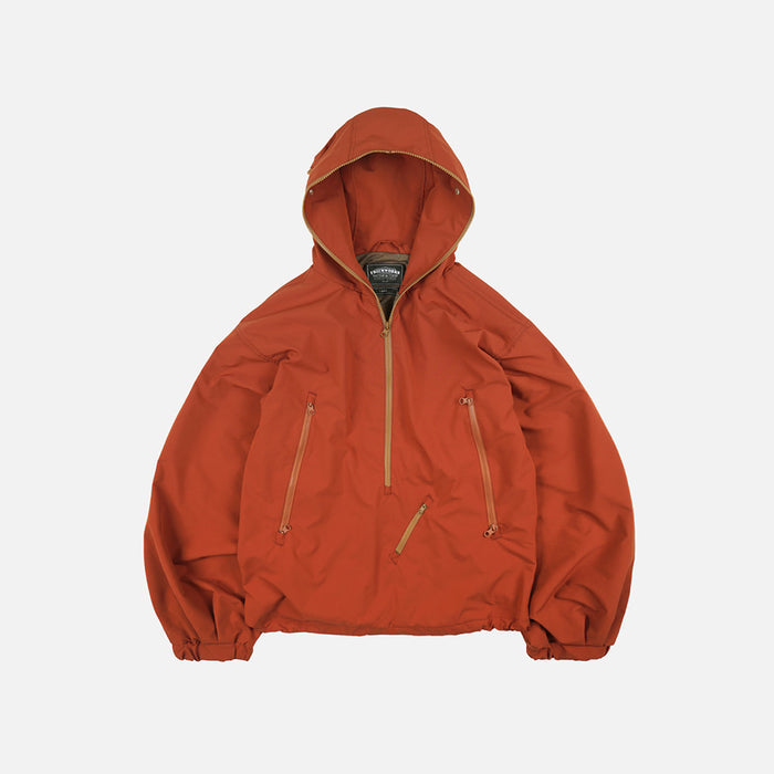MICRO RIPSTOP ANORAK JACKET - BRICK
