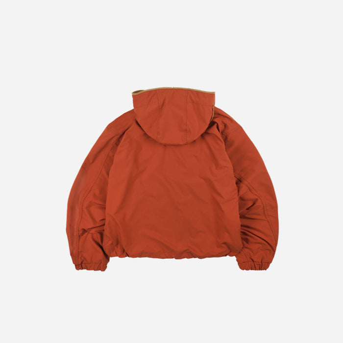 MICRO RIPSTOP ANORAK JACKET - BRICK