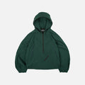 MICRO RIPSTOP ANORAK JACKET - DARK GREEN